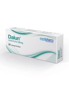 Dalun - 20mg Hidroxizina - 20 Comprimidos