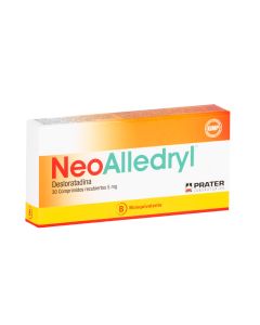 Neoalledryl - 5mg Desloratadina - 30 Comprimidos Recubiertos
