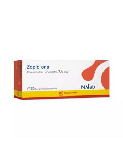 Zopiclona 7.5mg x 30 Comprimidos Recubiertos