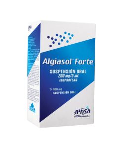 Algiasol Forte 200mg/5ml 100ml suspensión oral