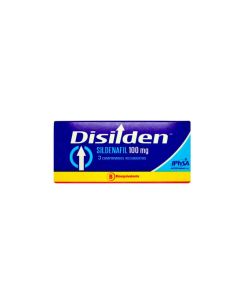 Disilden - 100mg Sildenafilo - 3 Comprimidos Recubiertos