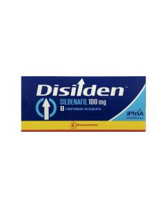 Disilden - 100mg Sildenafilo - 1 Comprimidos Recubiertos