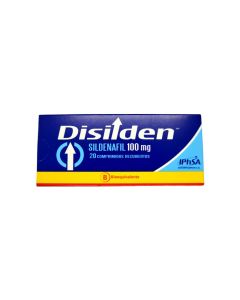 Disilden - 100mg Sildenafilo - 20 Comprimidos Recubiertos