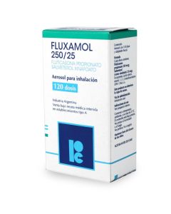Fluxamol 120 dosis Aerosol para inhalación
