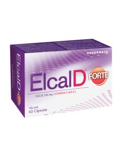 Elcal-D Forte 60 cápsulas