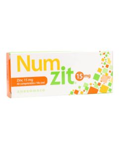 Num-Zit 15mg 30 comprimidos