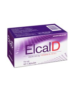 Elcal-D - 60 Cápsulas