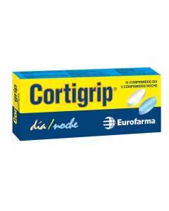 Cortigrip Día - Noche - 15 Comprimidos Recubiertos
