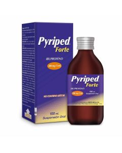 Pyriped Forte - 200mg/5ml Ibuprofeno - 100ml Suspensión Oral