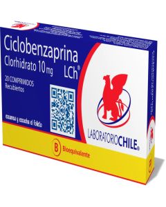 Ciclobenzaprina 10mg - 20 Comprimidos Recubiertos