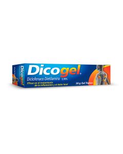 Dicogel - 1,16% Diclofenaco Dietilamina - 30gr Gel Tópico