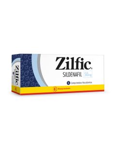 Zilfic Sildenafilo 50mg 5 Comprimidos Recubiertos