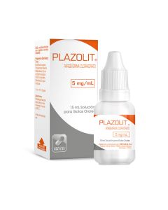 Plazolit 5mg/mL 15mL solución para gotas orales