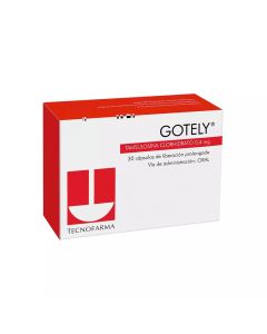 Gotely - 0,4mg Tamsulosina Clorhidrato - 30 Cápsulas de Liberación Prolongada