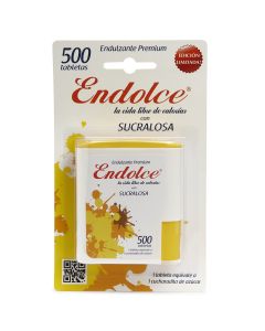 Endolce - 500 Tabletas Sucralosa