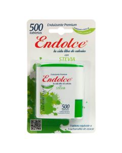 Endolce 500 tabletas endulzantes con stevia