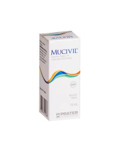 Mucivil 1% 15mL solución tópica