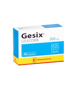 Gesix Celecoxib 200mg 30 Cápsulas