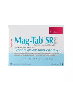 Mag-Tab SR 835Mg 30 Comprimidos de Liberación Prolongada