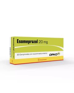 Esomeprazol 20 mg 30 Comprimidos Recubiertos