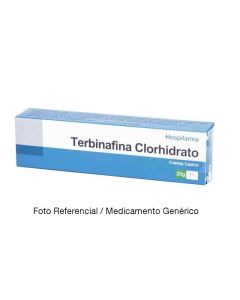 Terbinafina 1% 20grs de crema tópica