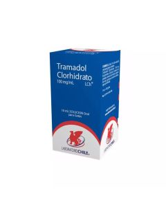 Tramadol Clorhidrato 100mg/ml - 10ml Solución Oral en Gotas 