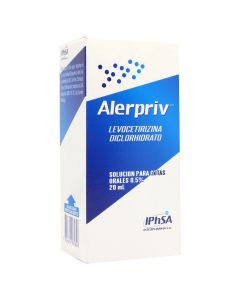 Alerpriv - 0,5% Levocetirizina - 20ml Solución para Gotas Orales