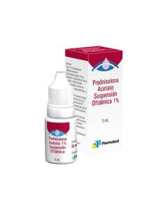 Prednisolona Acetato 1% - 10ml Suspensión Oftalmica 