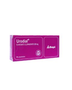 Urodial Flavoxato Clorhidrato 200mg 10 Comprimidos