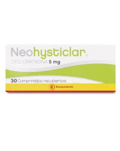 Neohysticlar - 5mg Desloratadina - 30 Comprimidos Recubiertos