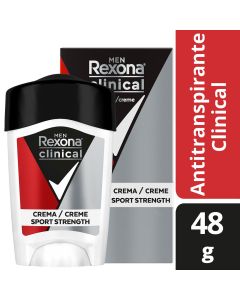 Rexona clinical men sport 48g desodorante barra