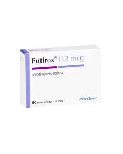 Eutirox 112mcg 50 comprimidos
