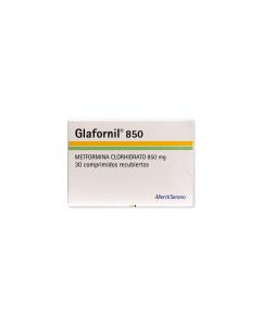 Glafornil 850mg 30 comprimidos recubiertos