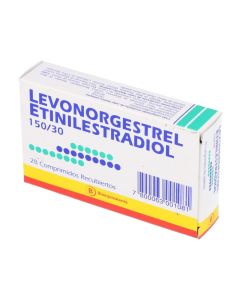 Levonorgestrel Etinilestradiol - 28 Comprimidos Recubiertos - Anticonceptivo Oral