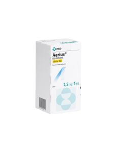 Aerius - 2,5mg/5ml Desloratadina - 120ml Jarabe