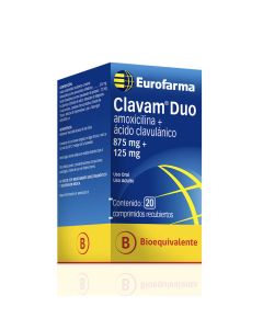 Clavam Duo - 20 Comprimidos Recubiertos
