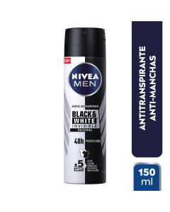 Nivea men Black&White 150ml Antitranspirante en spray