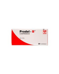 Prodel-B Betametasona, Clorfenamina Maleato 0,25mg/2mg 30 Comprimidos