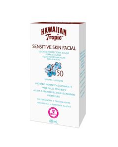 Hawaiian Tropic Sensitive Skin Facial - 60ml Protector Solar Facial 50FPS