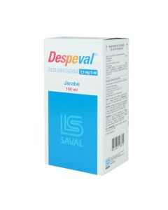 Despeval - 2,5mg/5ml Desloratadina - 100ml Jarabe