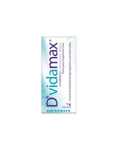 Dvida Max - 100.000UI Vitamina D3 - 1 Frasco de 1gr Polvo para Suspensión Oral