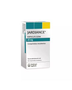 Jardiance - 25mg Empagliflozina - 30 Comprimidos Recubiertos