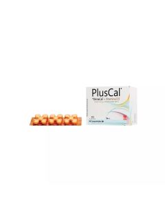 Pluscal Calcio, Colecalciferol 316mg, 800 UI 30 Comprimidos