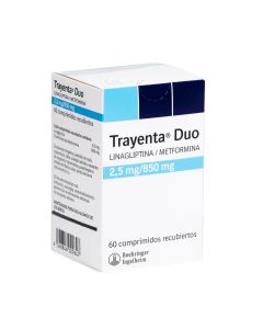 Trayenta Duo 2,5mg/850mg - 60 Comprimidos Recubiertos
