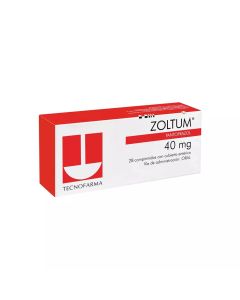 Zoltum - 40mg Pantoprazol - 28 Comprimidos con Cubierta Entérica
