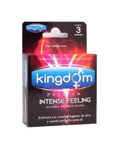 Kingdom Intense Feeling 3 preservativos
