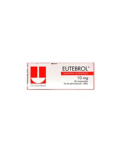 Eutebrol 10mg 60 comprimidos