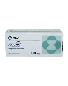 Januvia - 100mg Sitagliptina - 28 Comprimidos Recubiertos