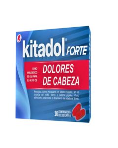 Kitadol Forte - 10 Comprimidos Masticables