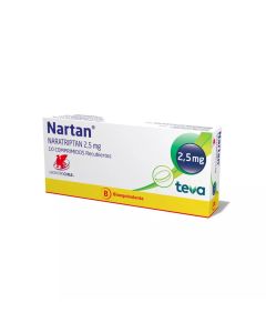 Nartan (B) Naratriptan 2.5mg 10 Comprimidos Recubiertos